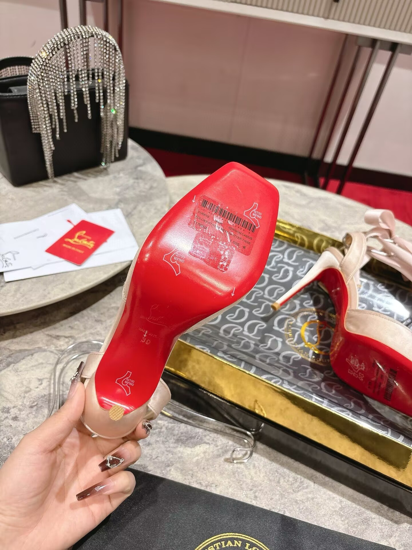 UA Ch**an LOUBOUTIN Shoes