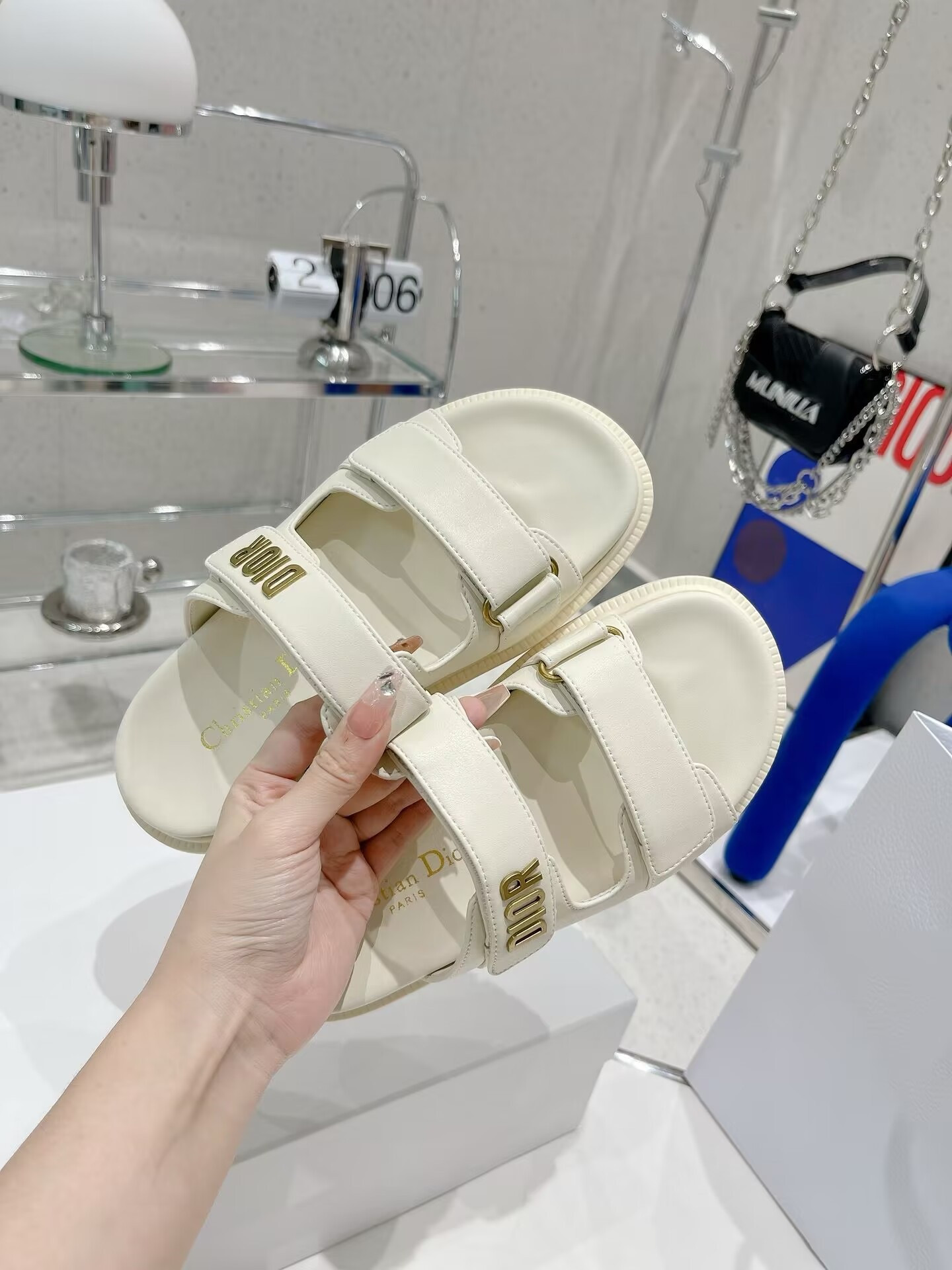 UA D*0r D*0rACT SANDAL WHITE