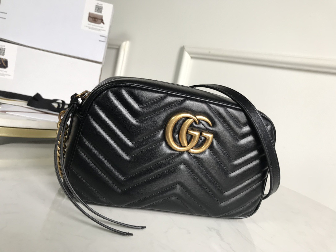 G*u*i GG Marmont small shoulder bag 24x12x7cm
