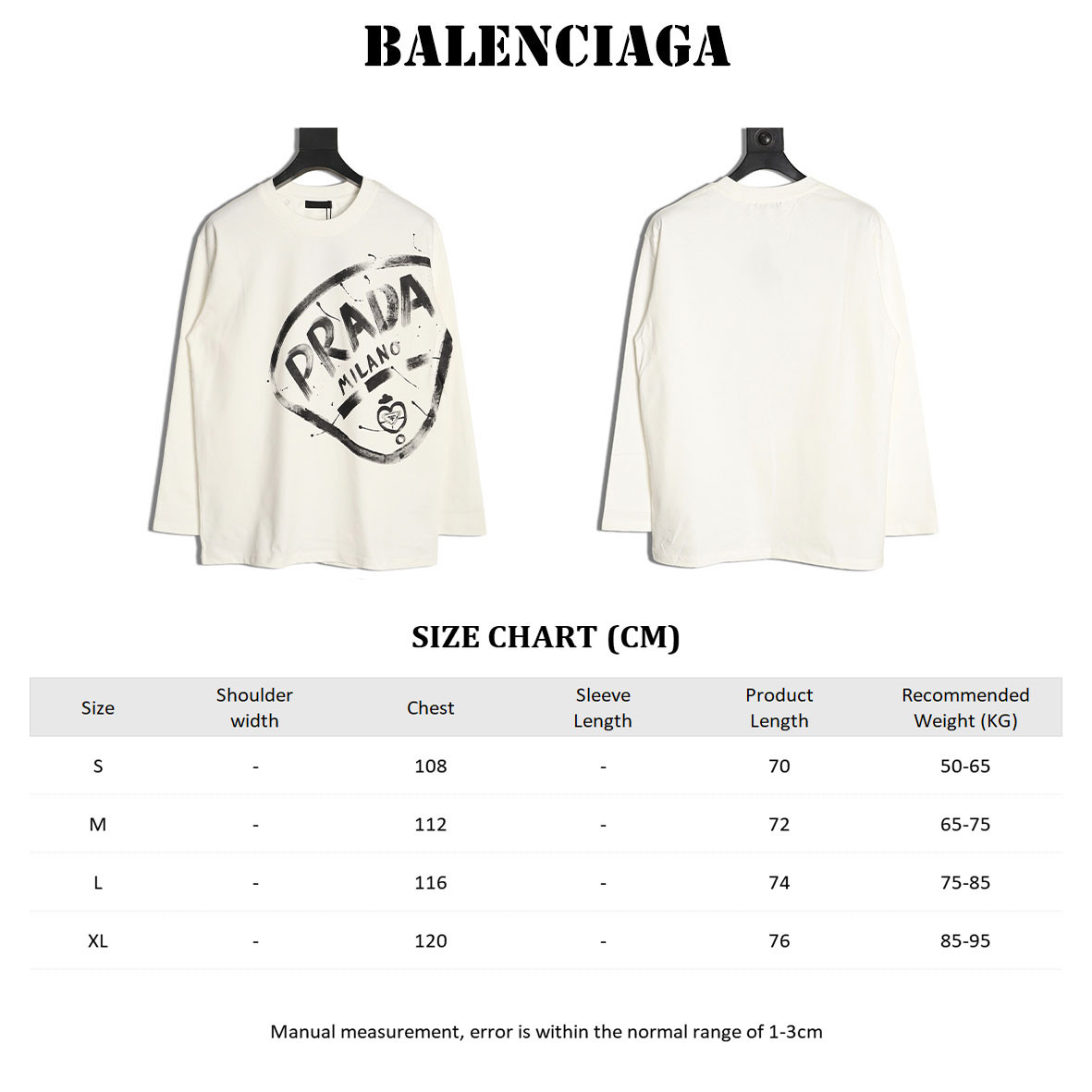 Pra*a 25Fw Long-sleeved T-shirt