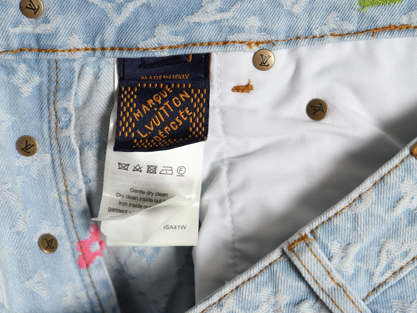 L0*is V*t0n LV 24ss Tyler Jeans Suit