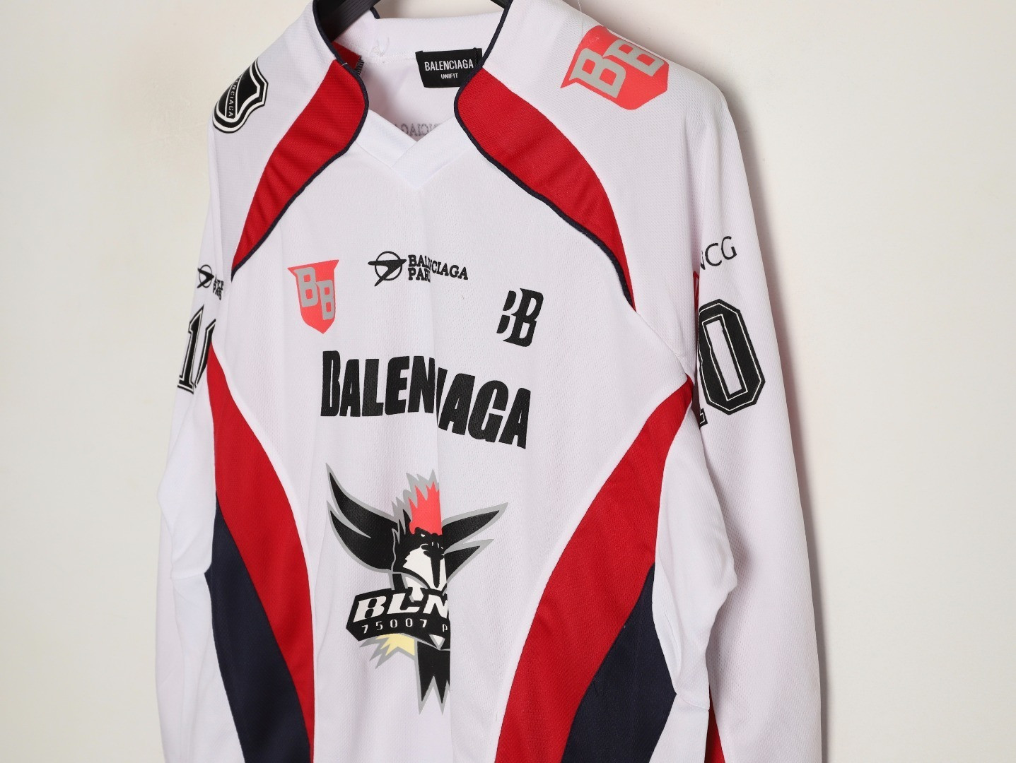 Ba*len*cia*ga Long-sleeved T-shirt