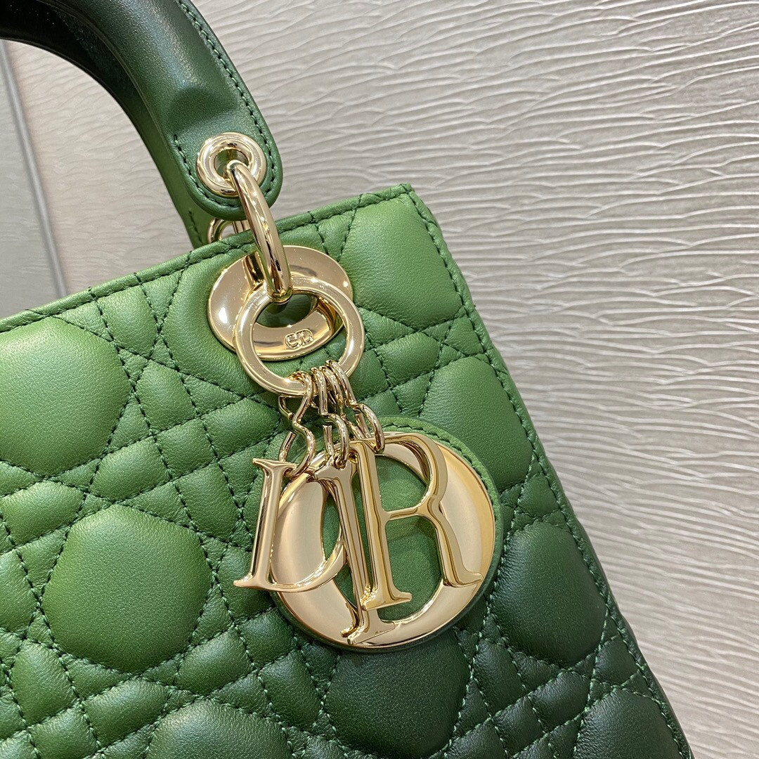 Small Lady D*0r Bag 8 x 6.5 x 3 inches