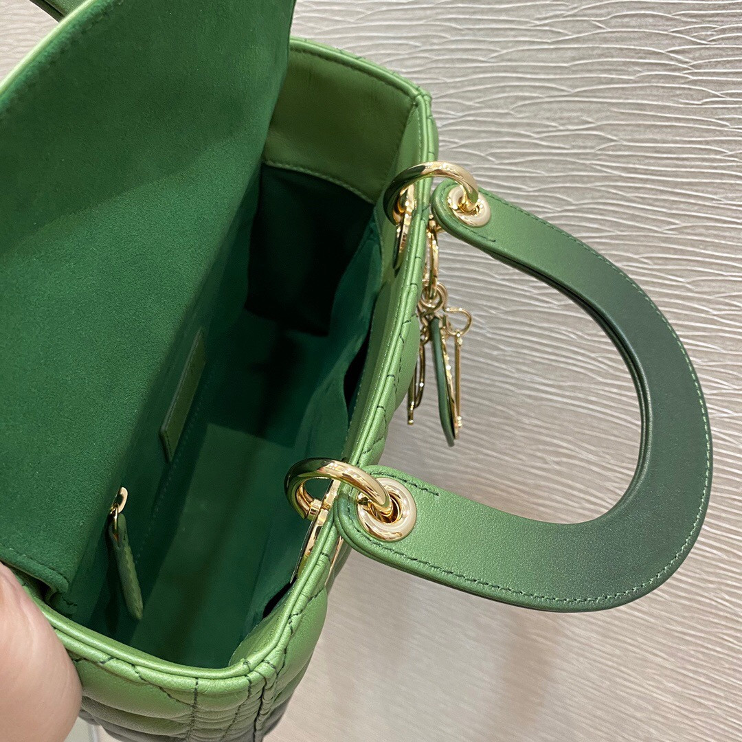 Small Lady D*0r Bag 8 x 6.5 x 3 inches