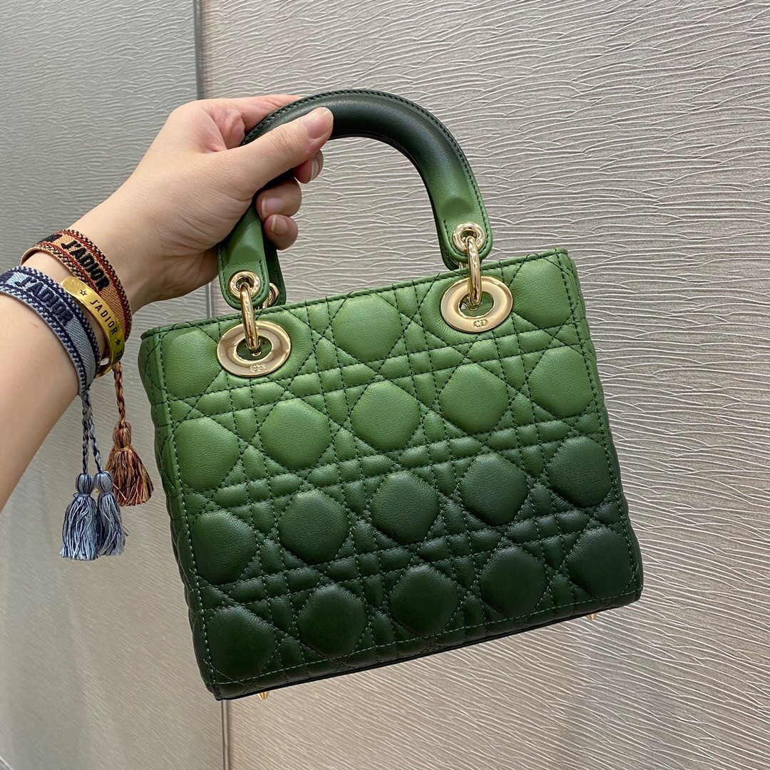 Small Lady D*0r Bag 8 x 6.5 x 3 inches