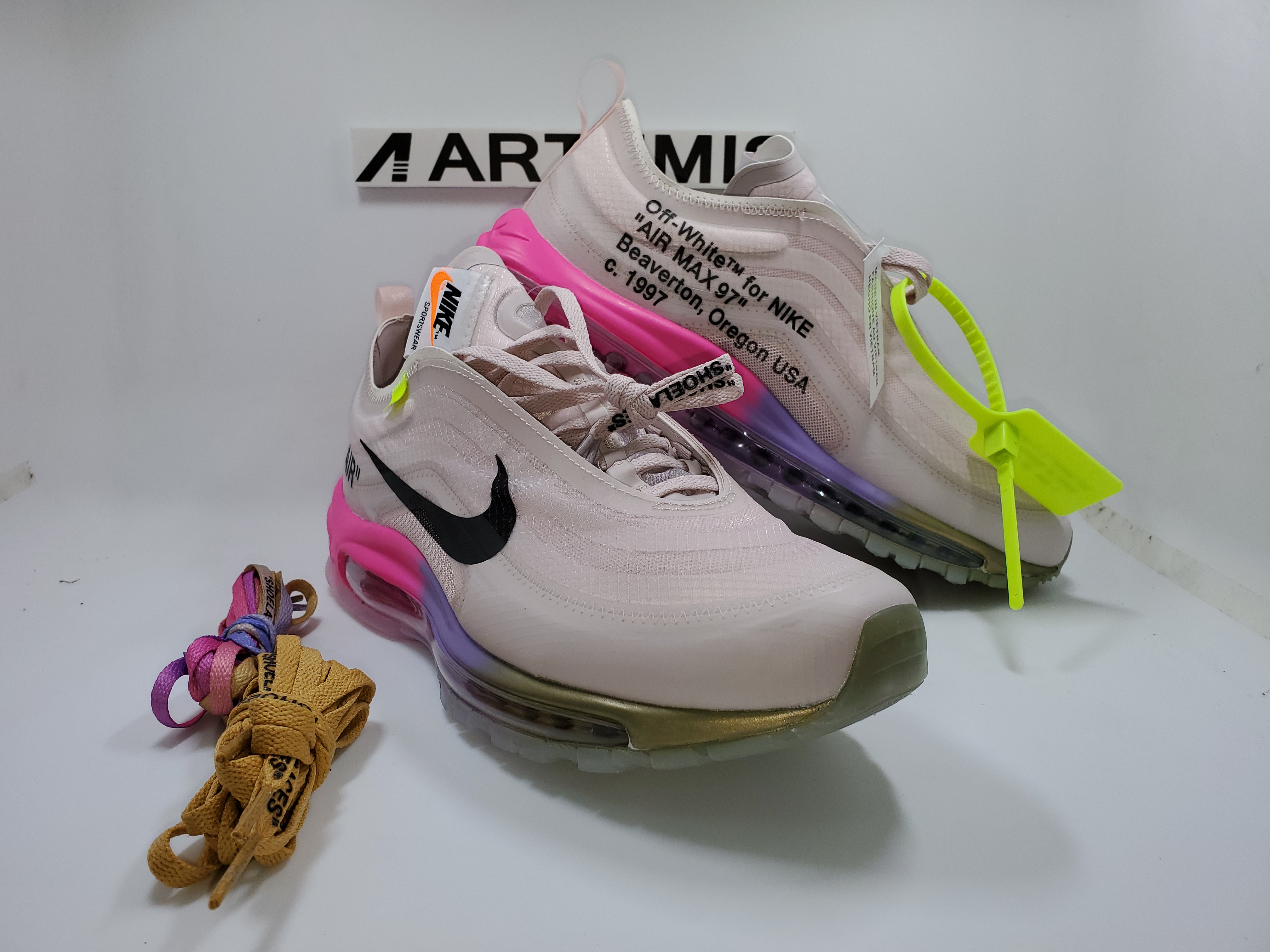 Air Max 97 Off-White Elemental Rose Serena "Queen"