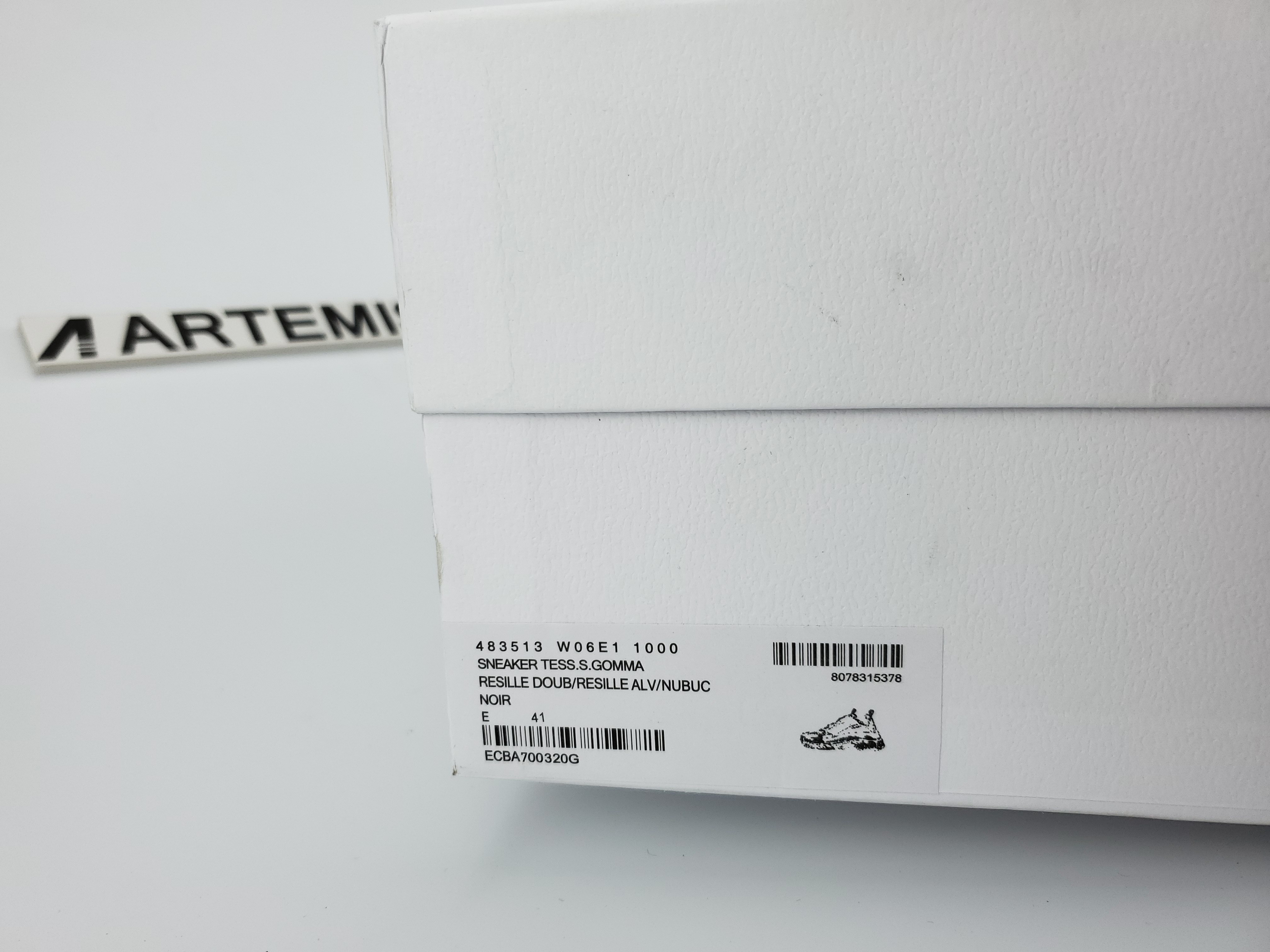 Balenciga Triple S Black White Red (2018 Reissue)