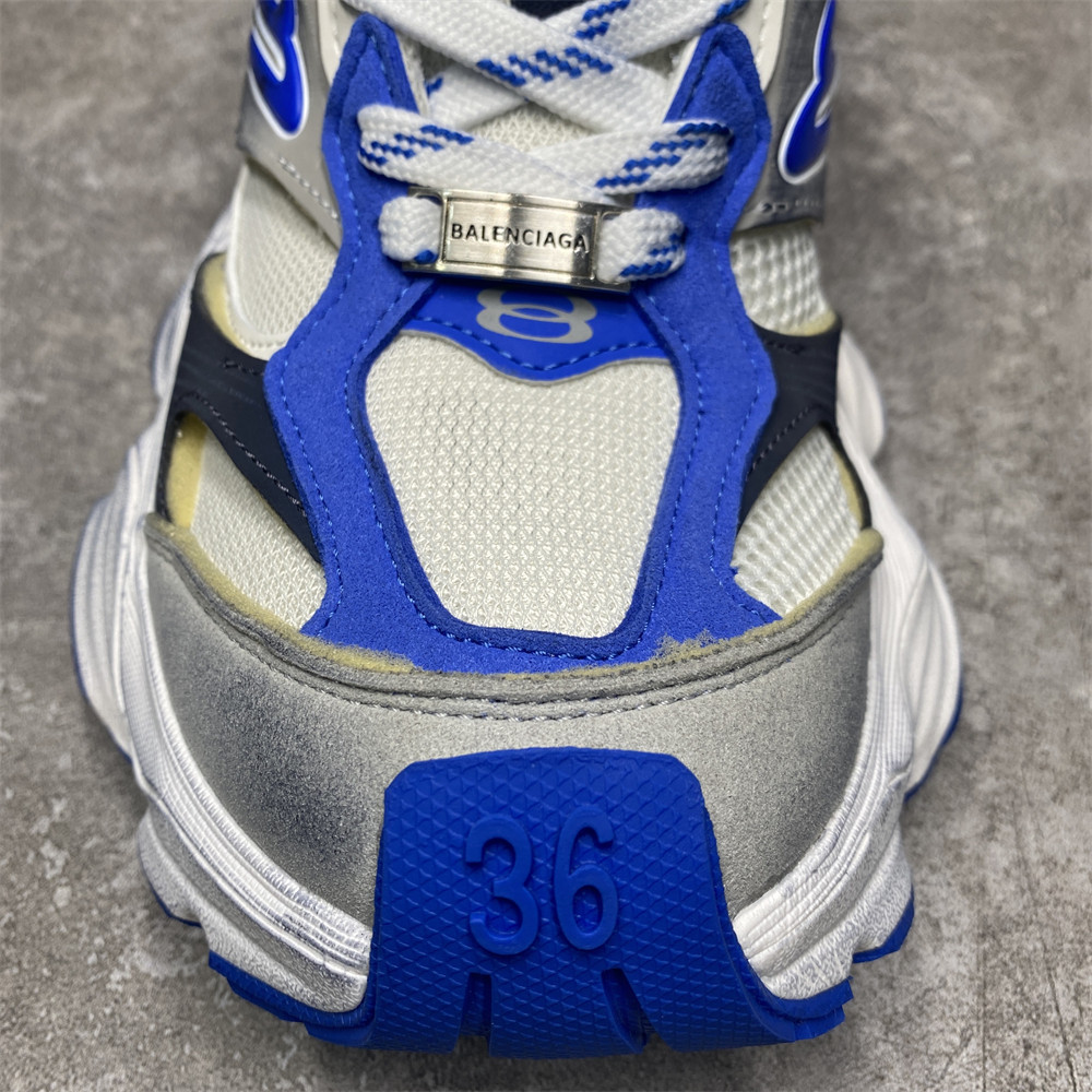 Balenciga Cargo White Grey Blue