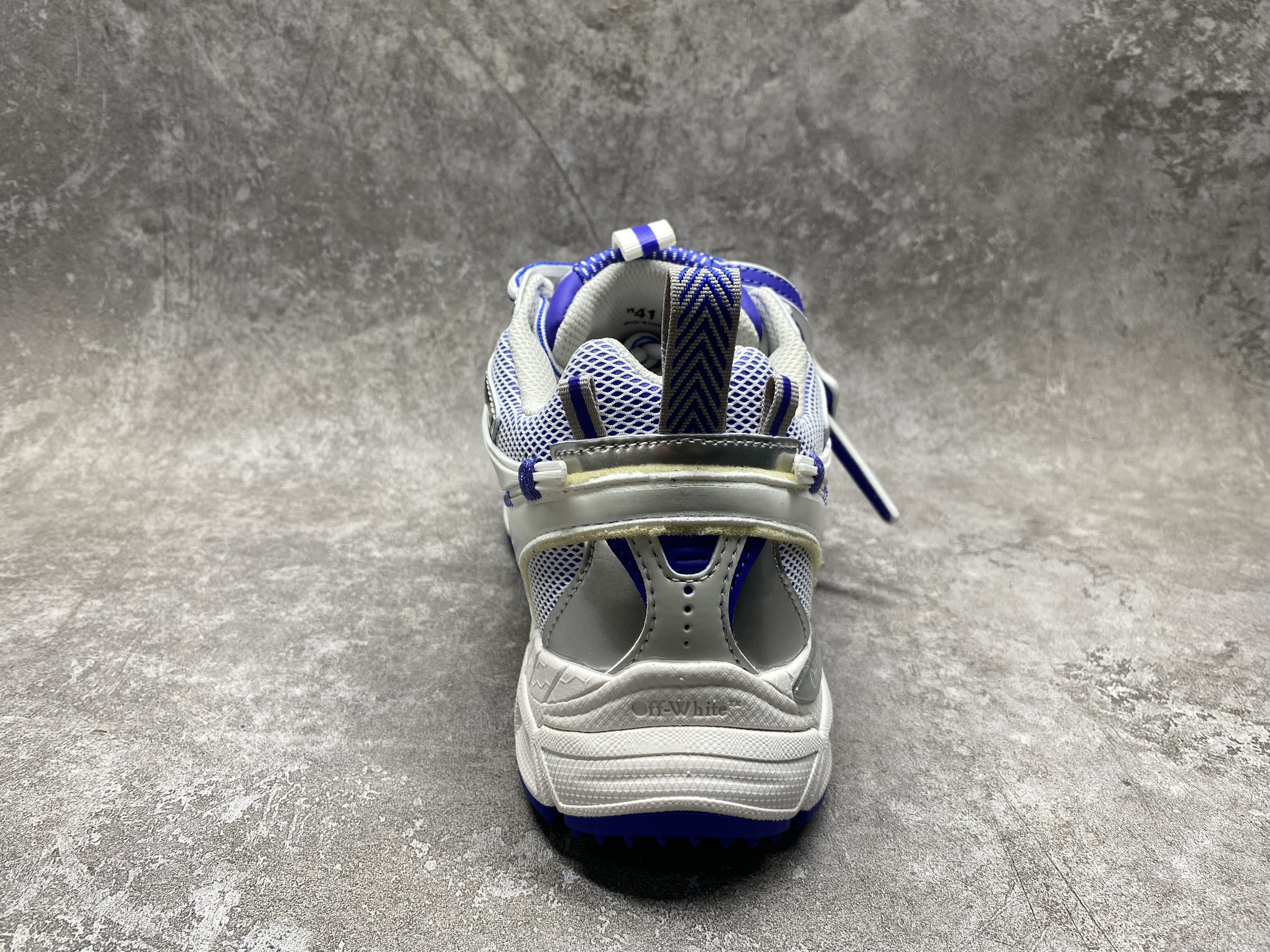 UA Off-White "BE RIGHT BACK"