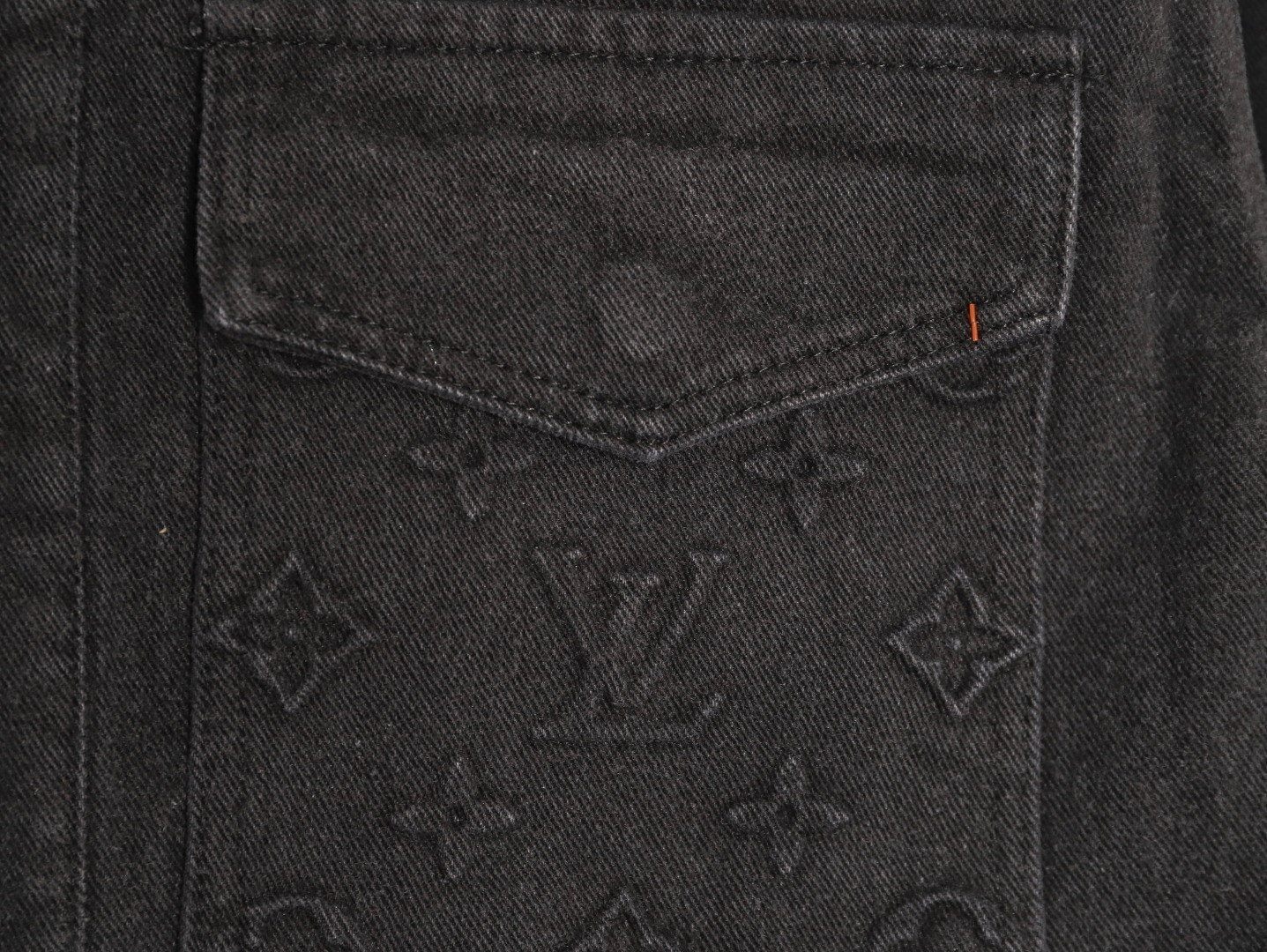 L0*is V*t0n LV Denim Coats