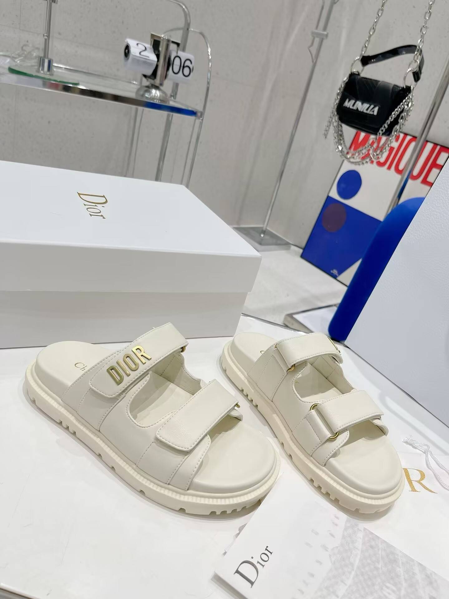 UA D*0r D*0rACT SANDAL WHITE
