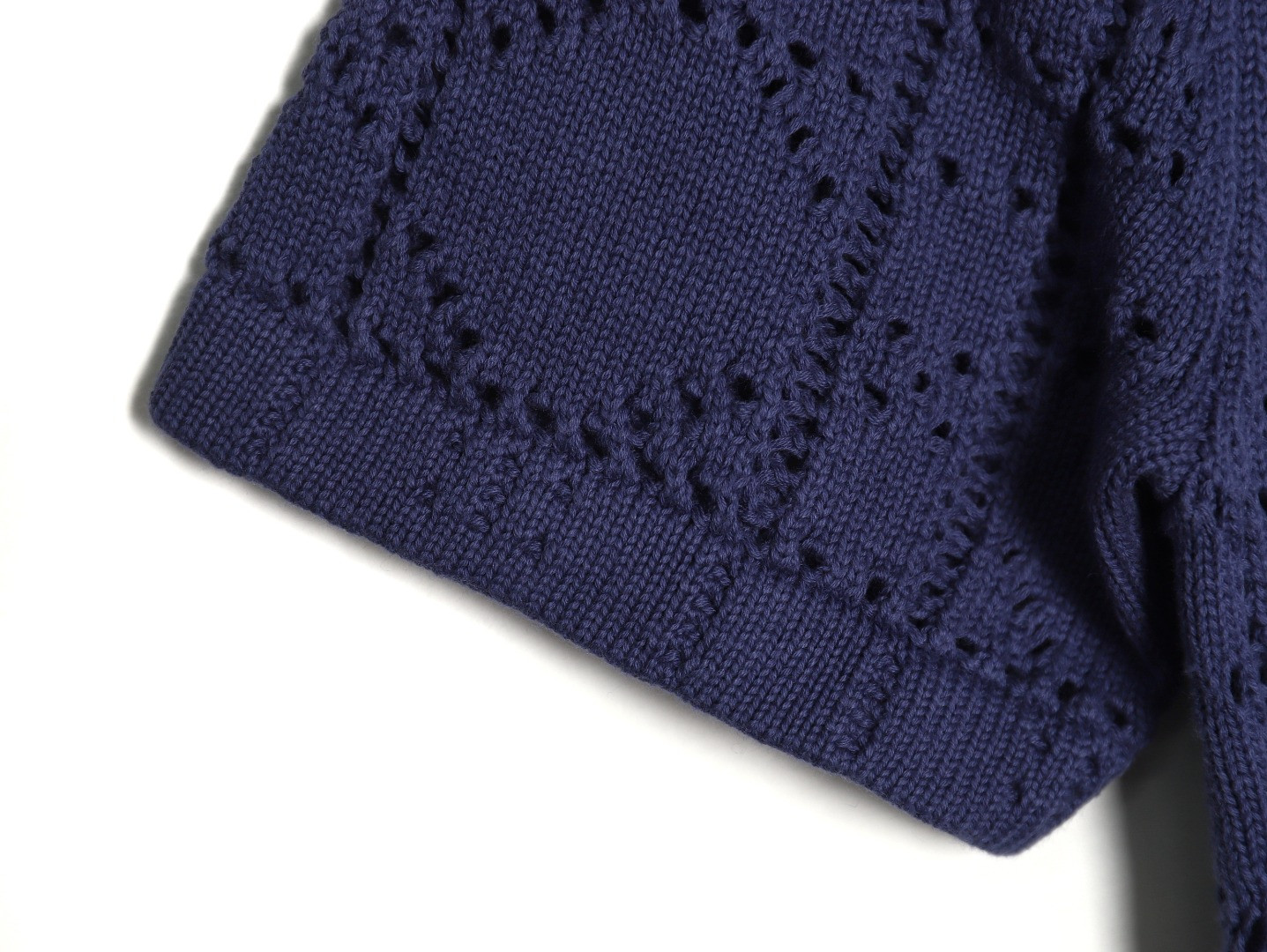 D*0r 24ss knitting Short-sleeved