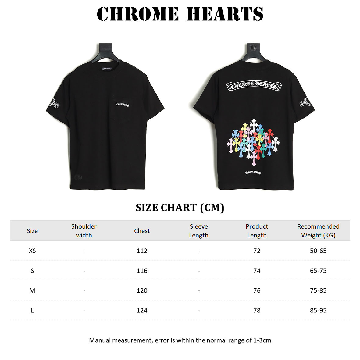 Ch**me He**ts 25ss Short-sleeved T-shirt