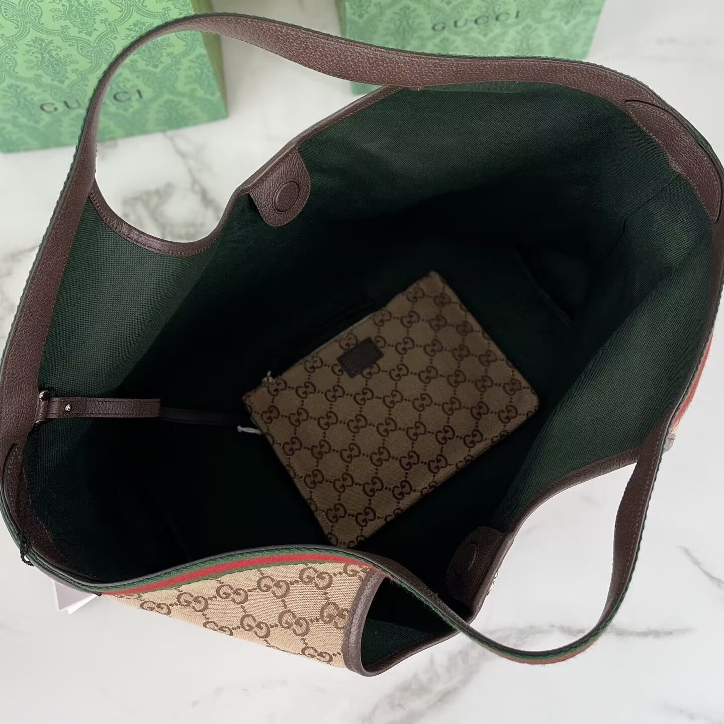 G*u*i Giglio large tote bag 60x47x16cm