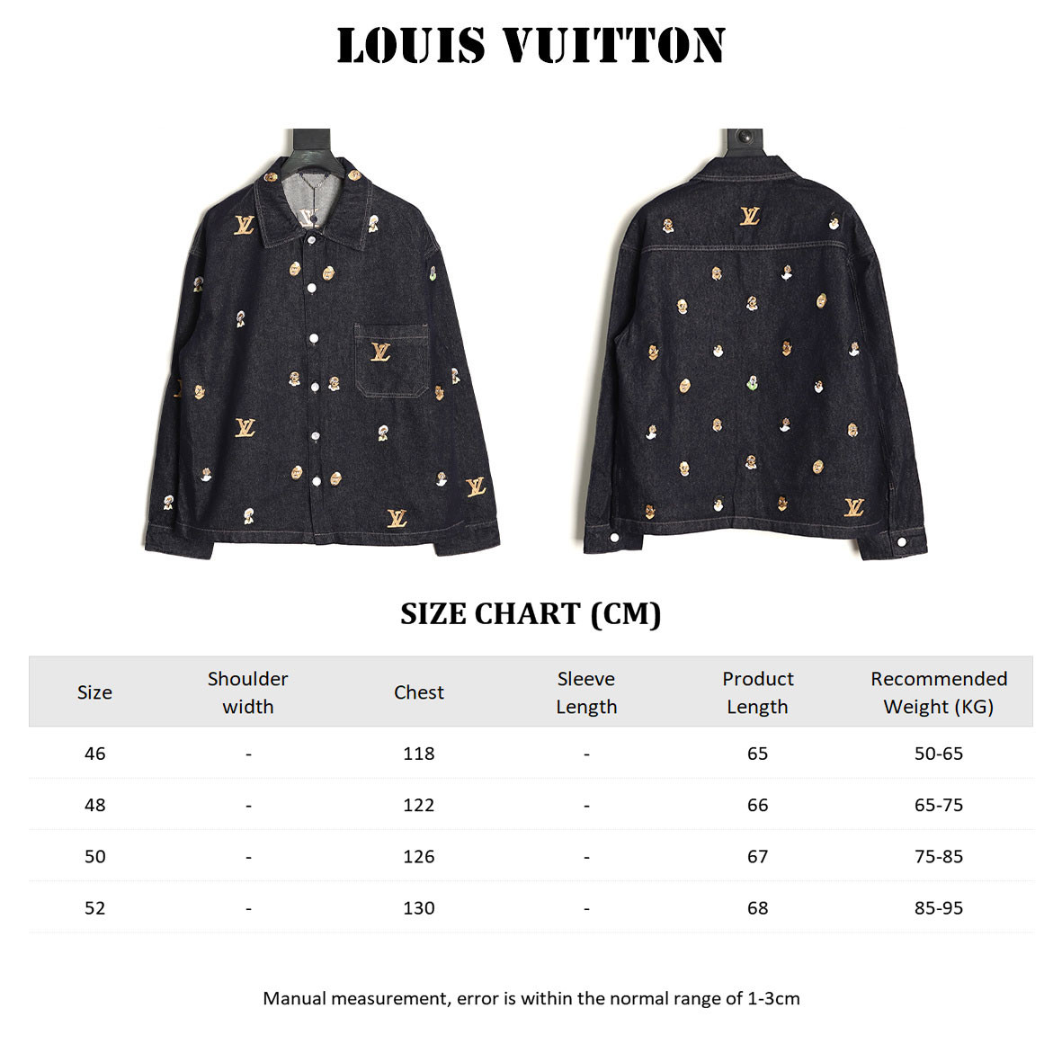 L0*is V*t0n LV Denim Coats Suit