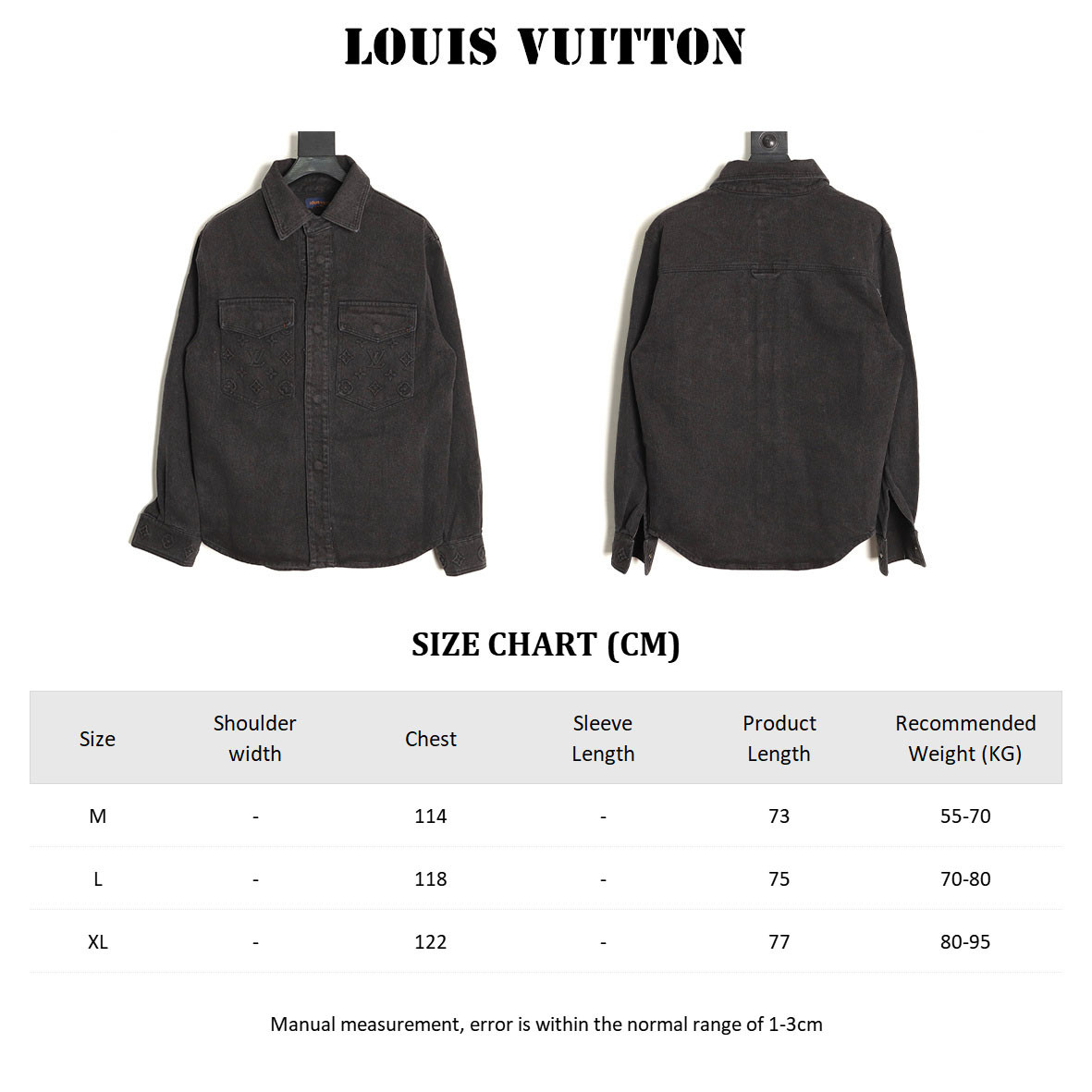 L0*is V*t0n LV Denim Coats