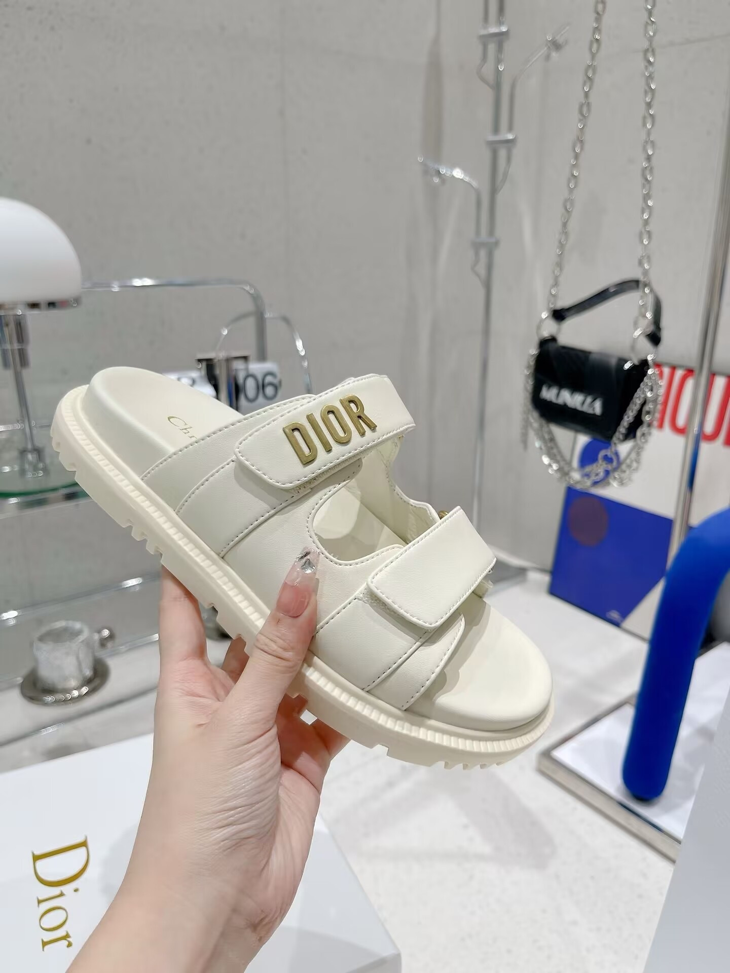 UA D*0r D*0rACT SANDAL WHITE