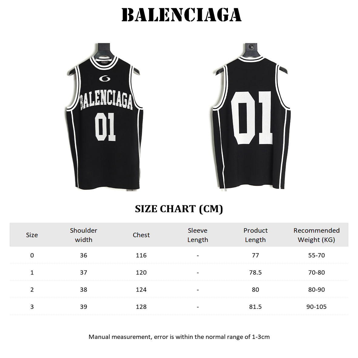 Ba*len*cia*ga BLCG knitting Vest