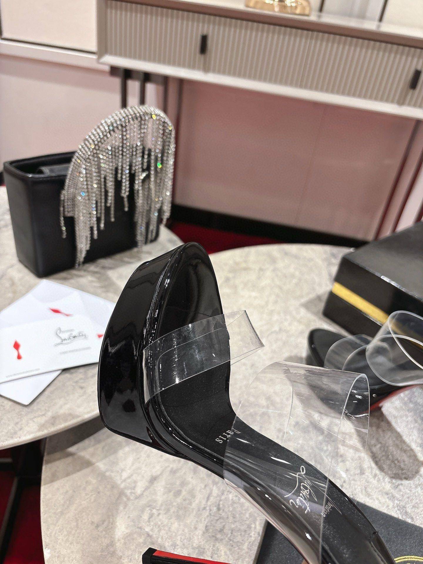 UA Ch**an Louboutin Just Nothing Alta 150mm