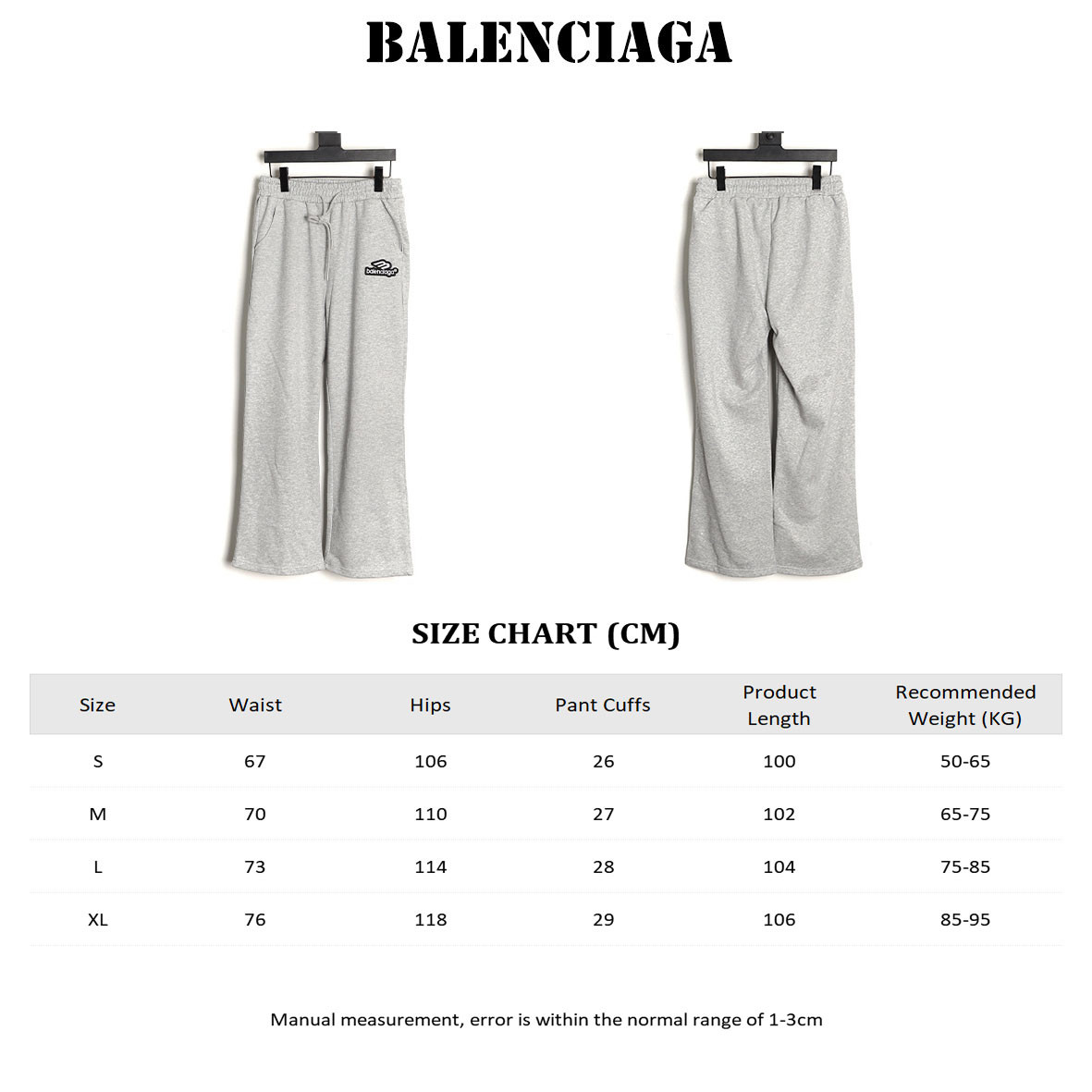 Ba*len*cia*ga 25FW Pants