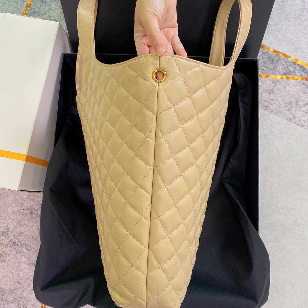 Y*L ICARE MAXI SHOPPING BAG IN QUILTED LAMBSKIN