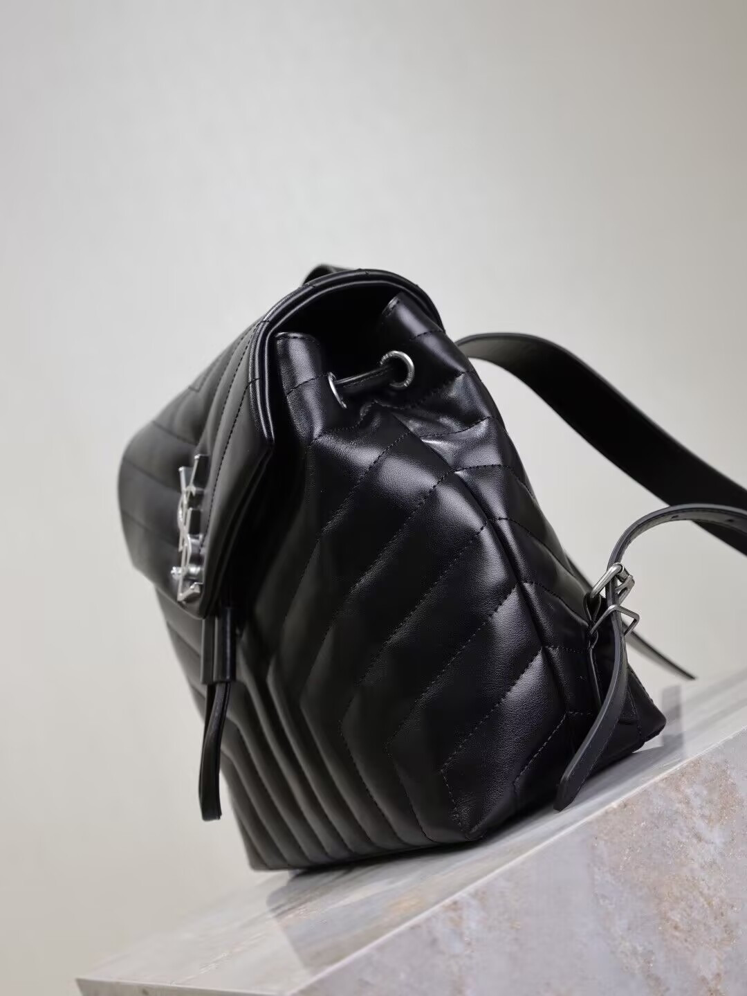 Y*L LOULOU BACKPACK BLACK 26x22x11cm