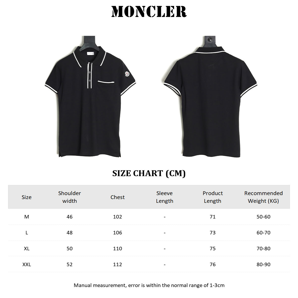 Moncler 25ss Short-sleeved Polo shirt
