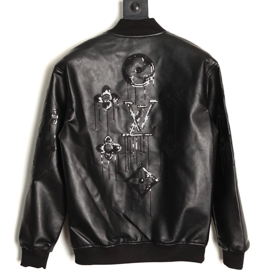 L0*is V*t0n LV 25SS Leather Jacket