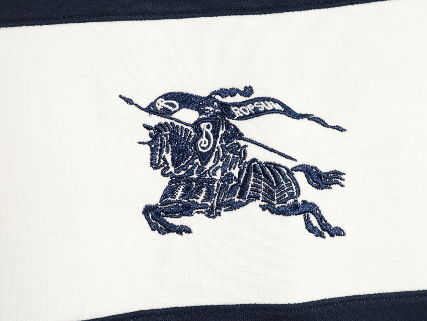 B**rry Long-sleeved Polo Shirt