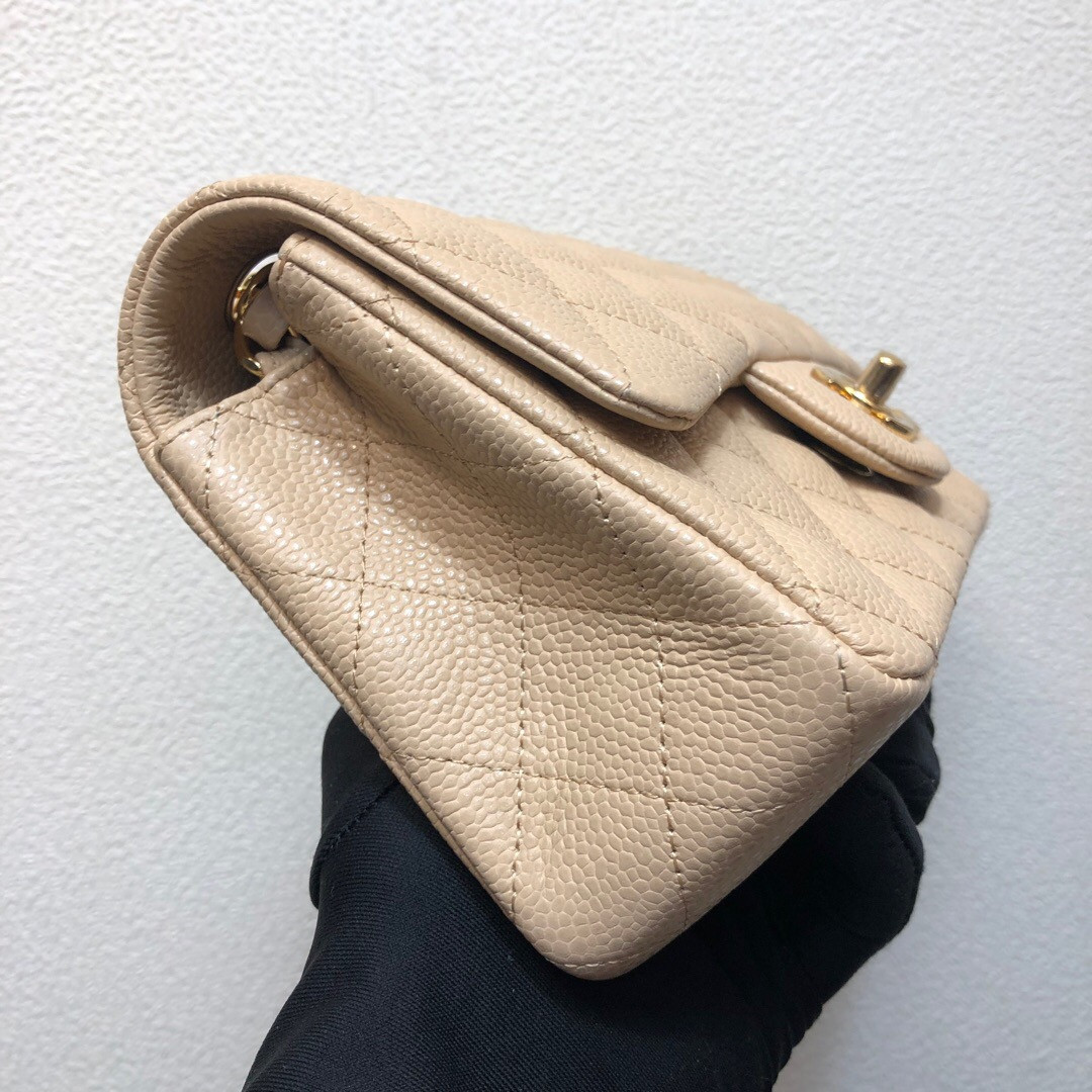 Ch*el MINI FLAP BAG 12 × 20 × 6 cm