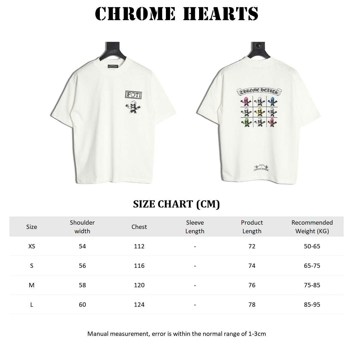 Ch**me He**ts 25ss Short-sleeved T-shirt