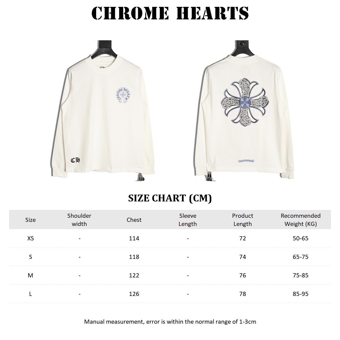 Ch**me He**ts Long-Sleeved T-shirt