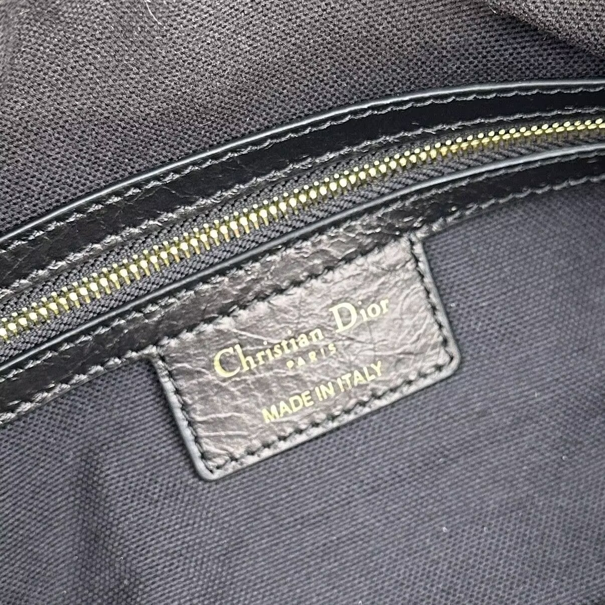 D*0r Small D-Journey Bag in Crinkled Calfskin 25.5 x 14.5 x 14 cm