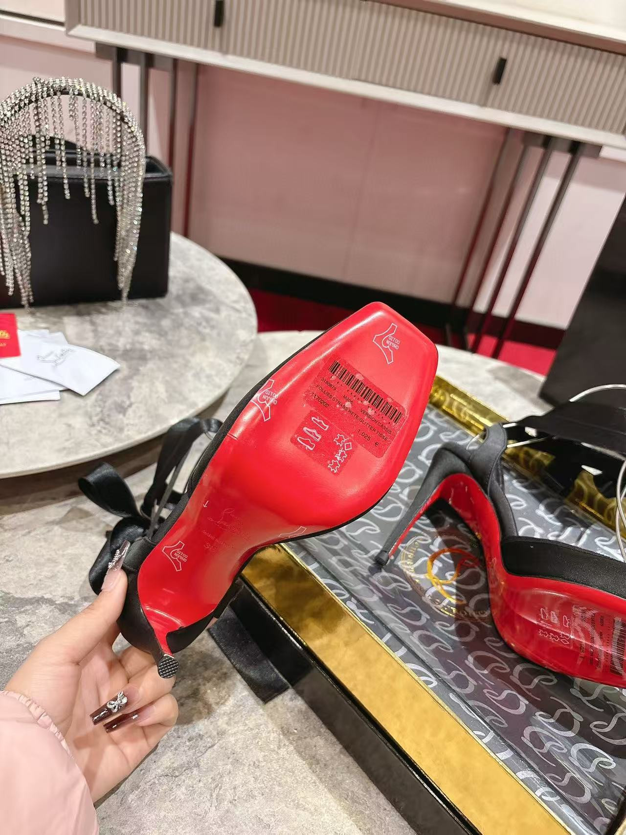 UA Ch**an LOUBOUTIN Shoes