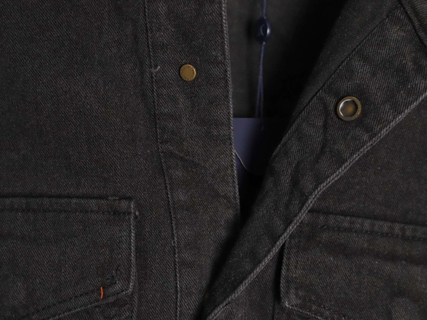 L0*is V*t0n LV Denim Coats