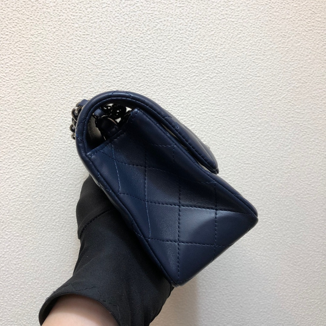 Ch*el MINI FLAP BAG 12 × 20 × 6 cm