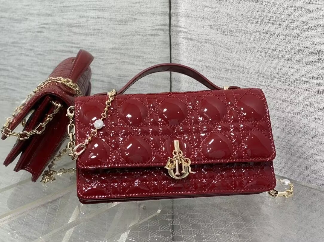 MISS D*0r MINI HANDBAG 21x11.5x4.5cm