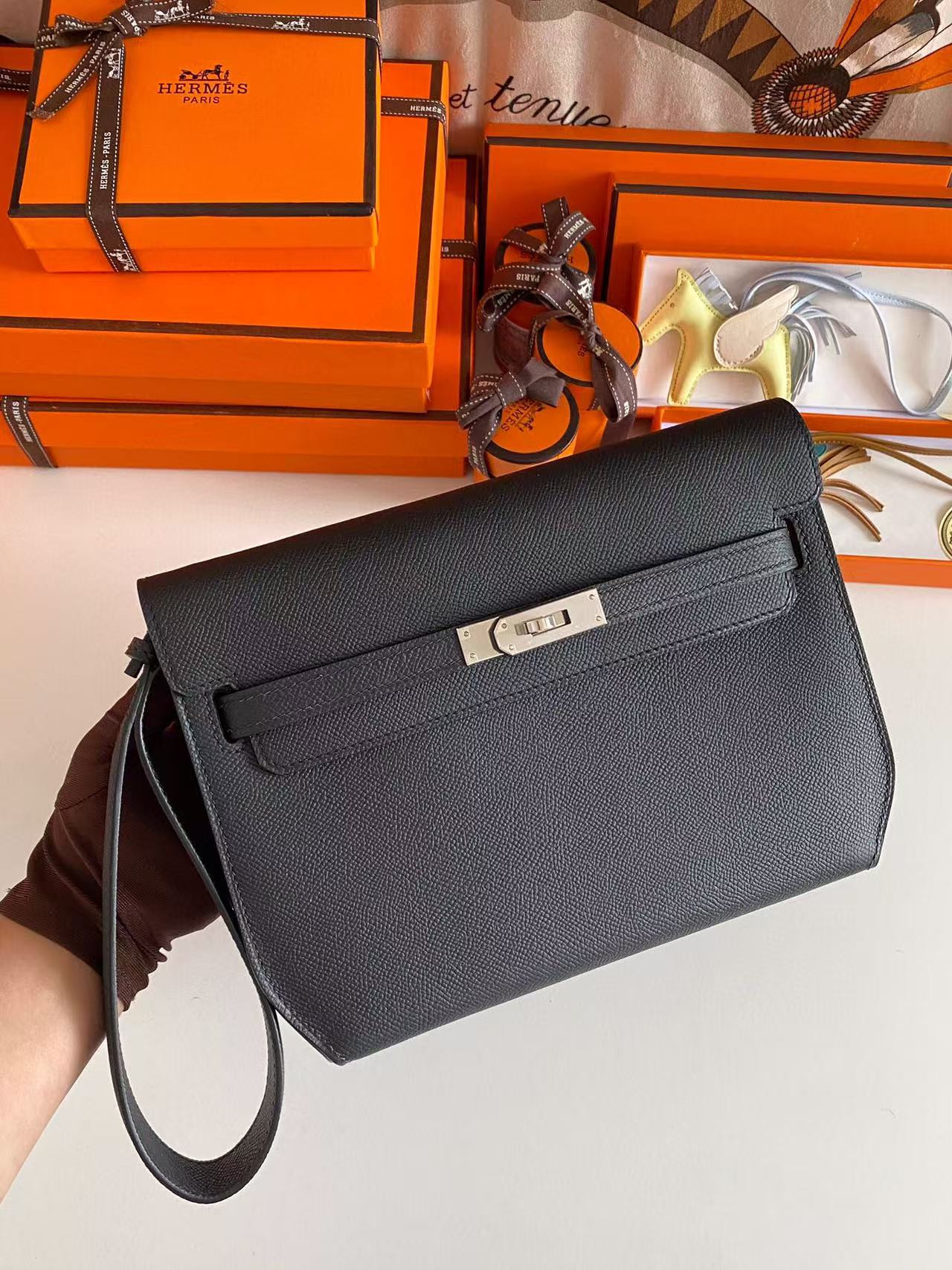 Hermès Kelly Depeches epsom 25cm