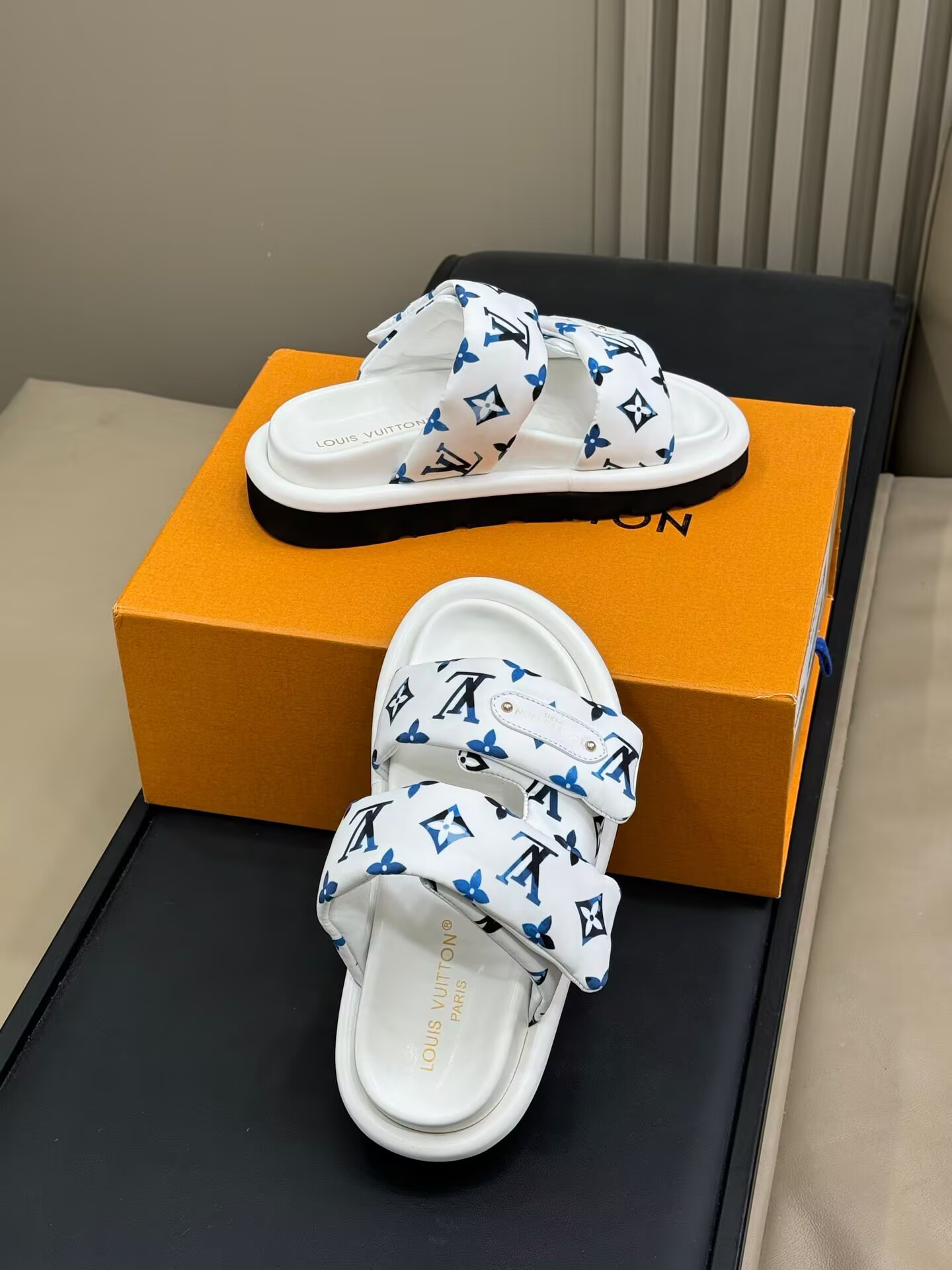 UA LV Pool Pillow Mules
