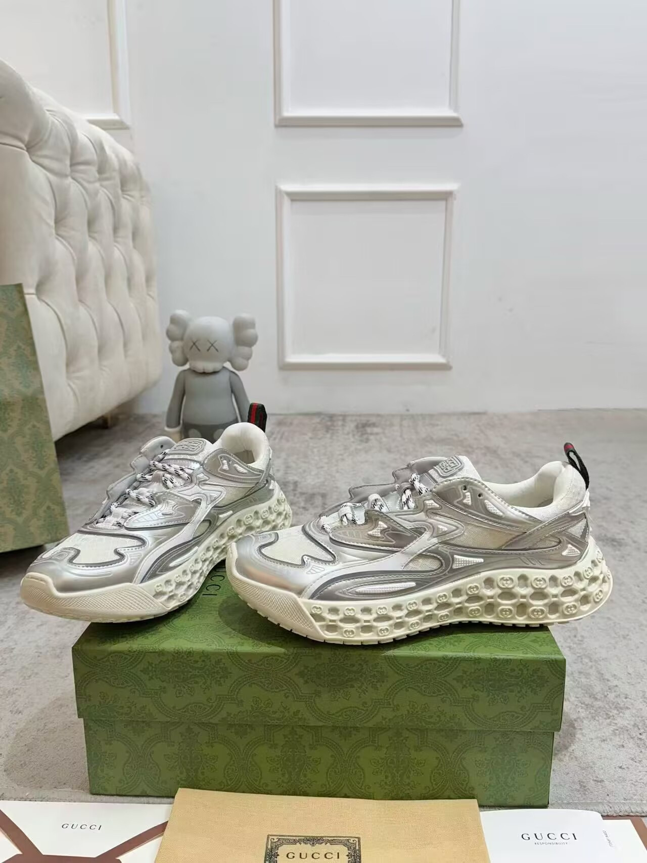 UA G*u*i cub3d Sneaker