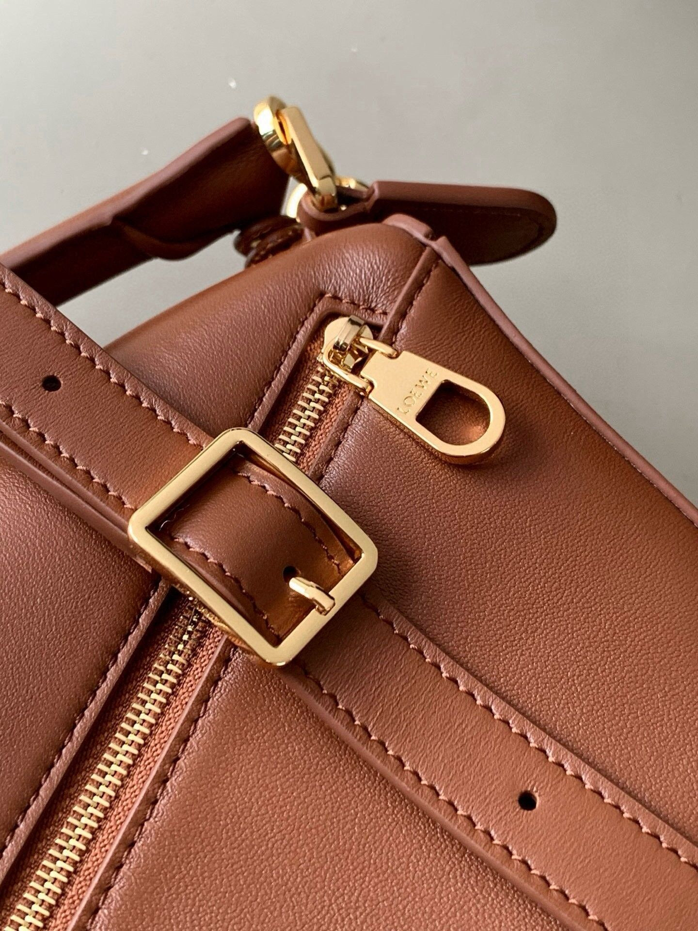 L0ew* Small Featherlight Puzzle Bag in Nappa Lambskin 16.5x24x10.5cm