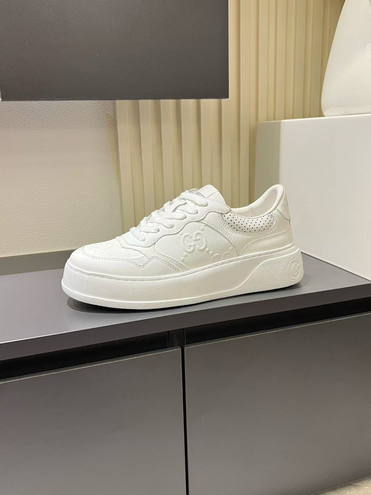 UA G*u*i GG Embossed Sneakers