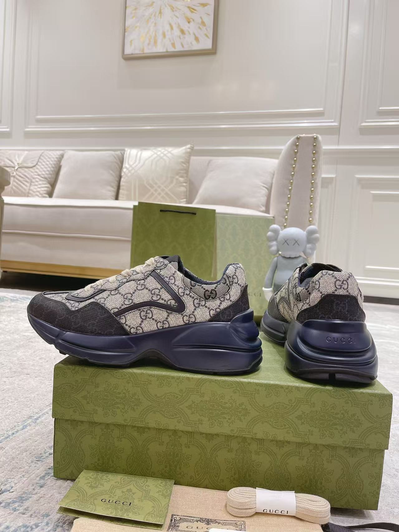 UA G*u*i GG Rhyton Sneaker