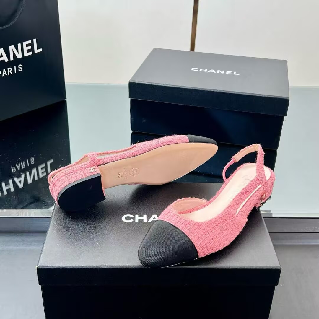 UA Ch*el SLINGBACKS FLAT