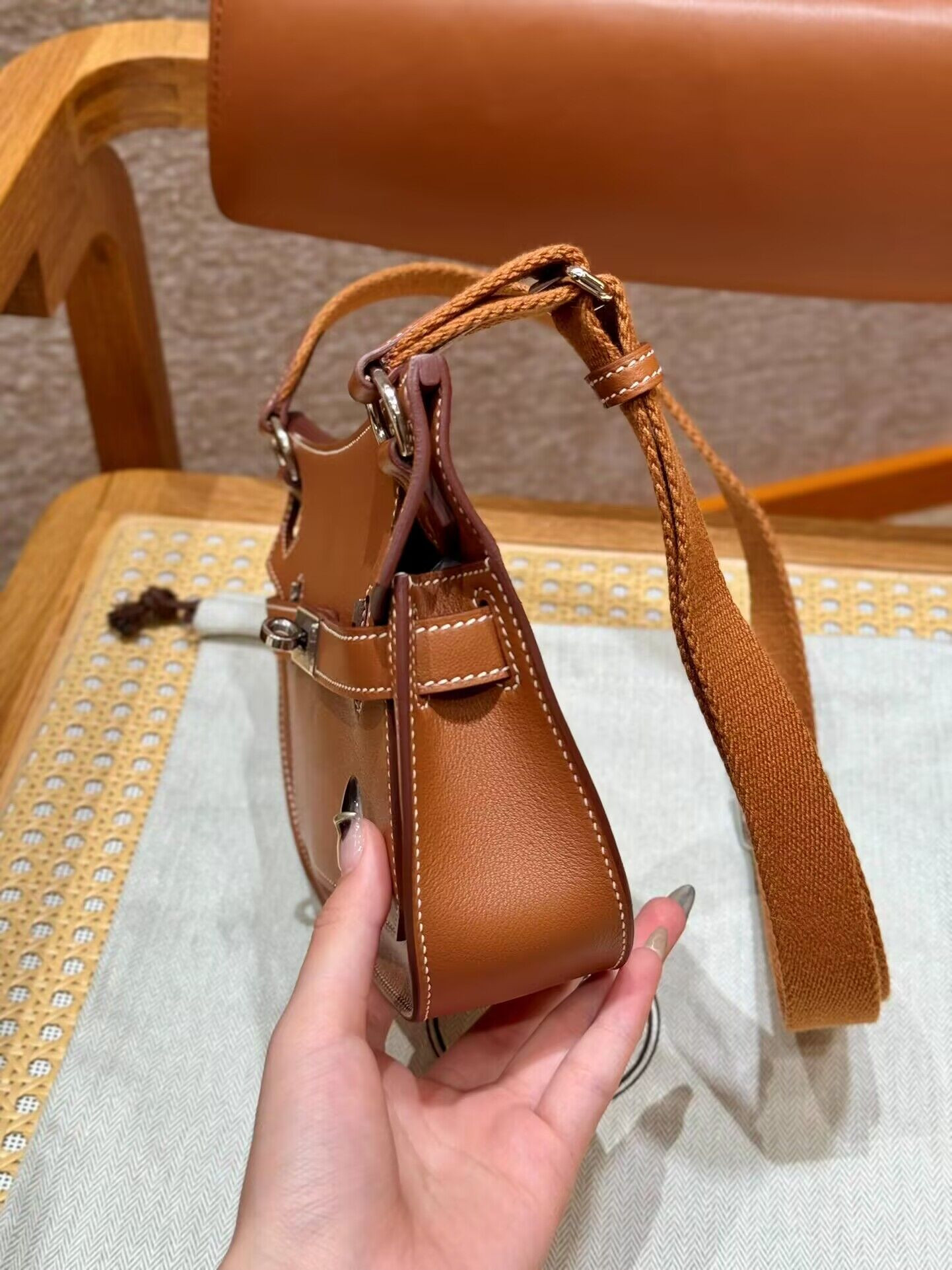 H**mes Mini Jypsiere 23×17×5cm