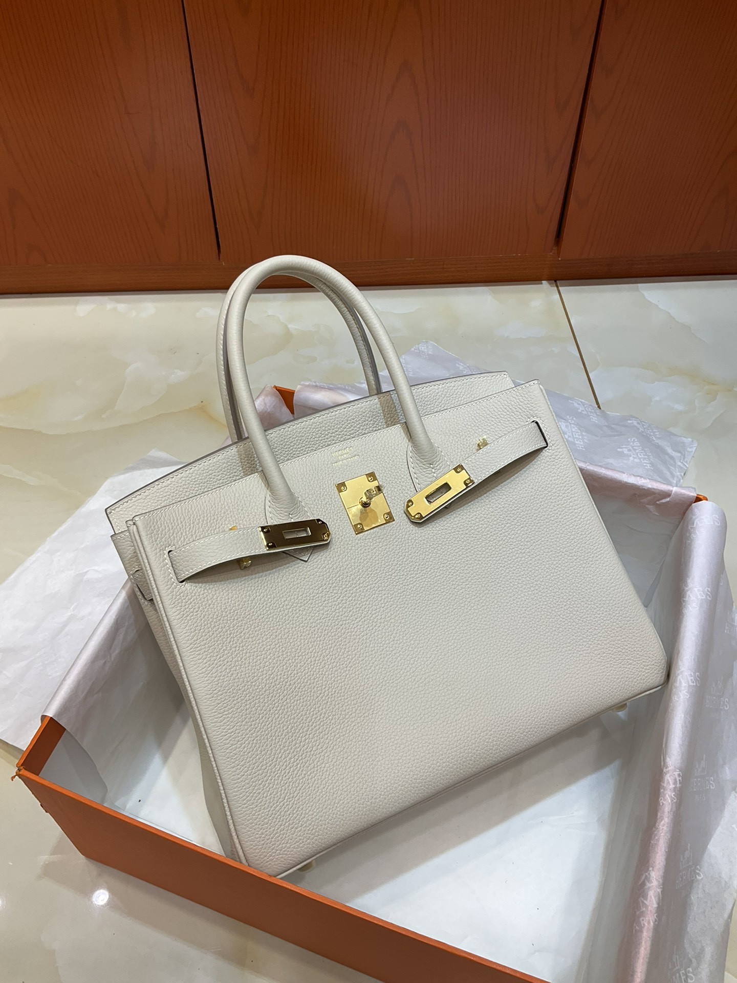 HERMÈS BIRKIN Gold 25 30 35