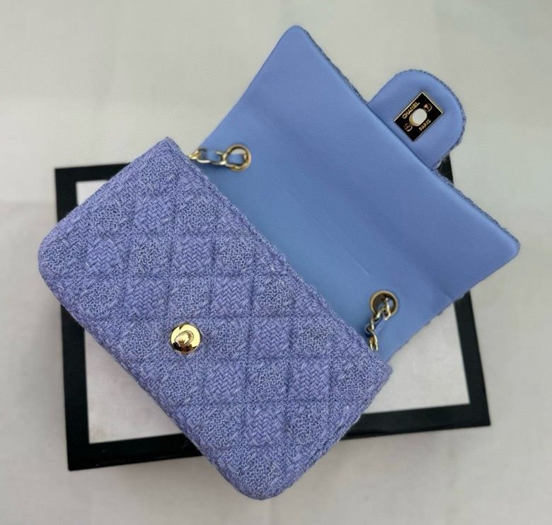 Ch*el MINI CLASSIC 11.12 HANDBAG 20 12 × 20 × 6 cm