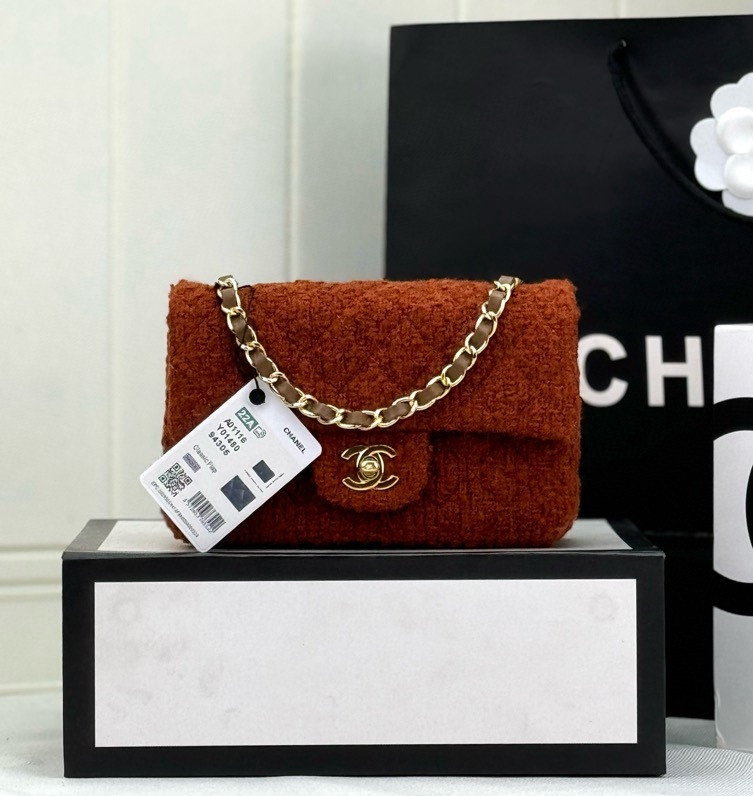 Ch*el MINI CLASSIC 11.12 HANDBAG 20 12 × 20 × 6 cm