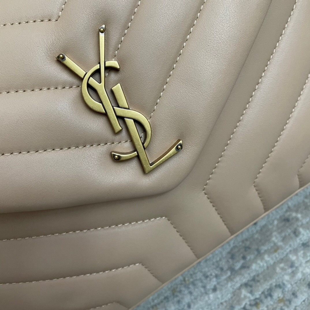 Y*L LOULOU SMALL IN QUILTED LEATHER 23x17x9cm