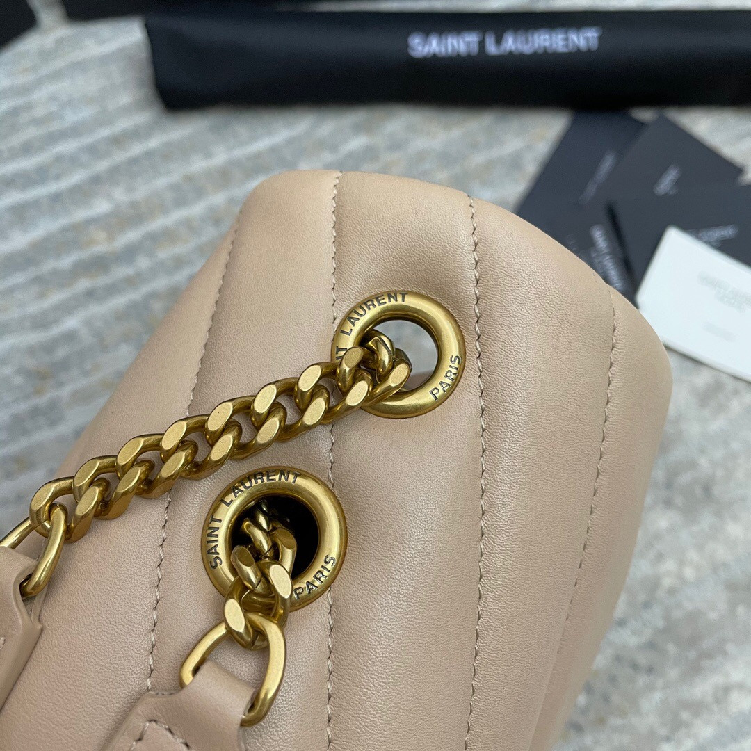 Y*L LOULOU MEDIUM IN QUILTED LEATHER 32x22x9cm